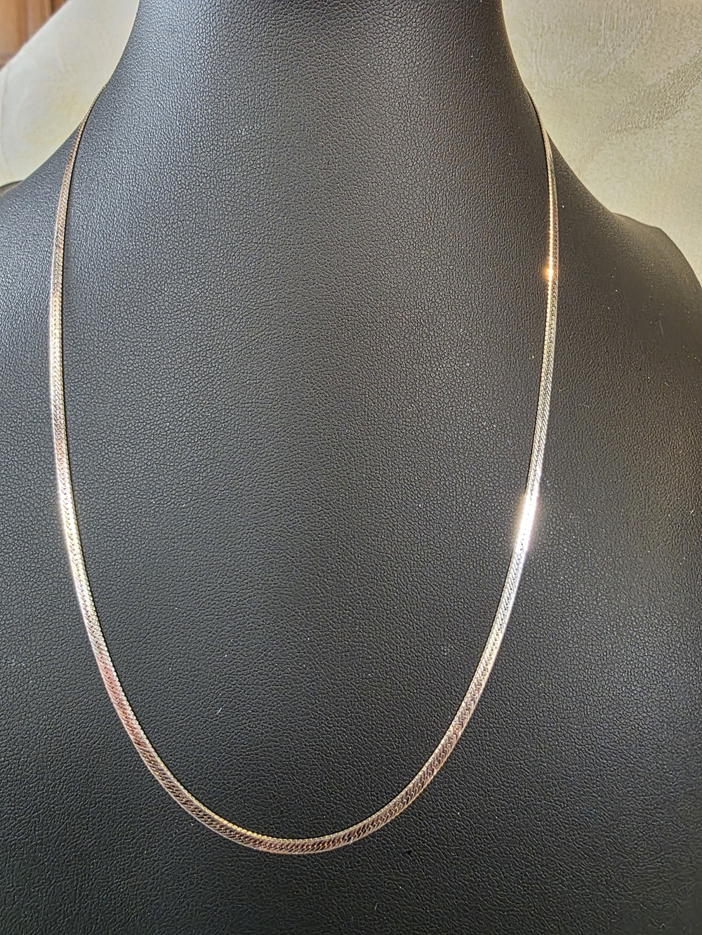 #315 Giani Bernini Rose Gold Snake Chain Necklace